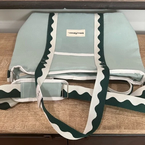 Business & Pleasure Co. Cooler Bag | Insulated Canvas with Wave Strap | NWT - Picture 2 of 8